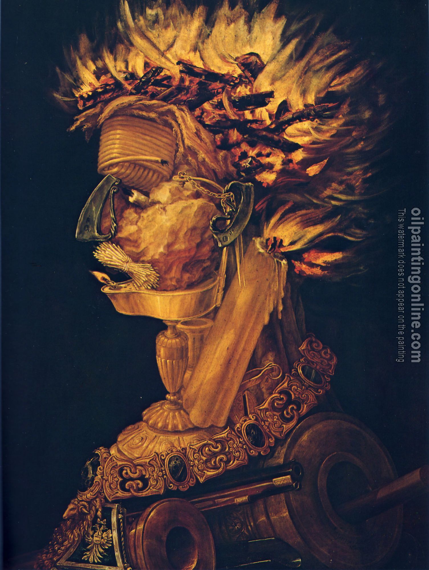 Arcimboldo, Giuseppe - Fire